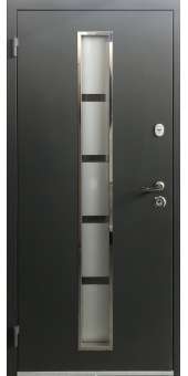 Вхідні двері Стрит + Склопакет вулиця + Цинкогрунт 